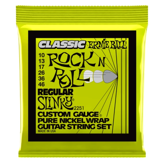 Ernie Ball 2251 Pure Nickel 10-46 húrkészlet