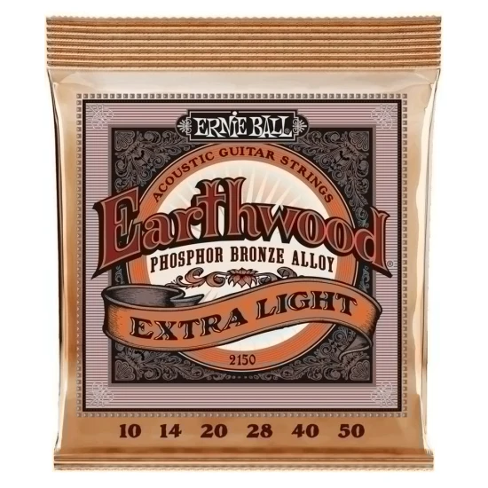Ernie Ball 2150 Earthwood Acoustic foszfor-bronz húrkészlet 10-50