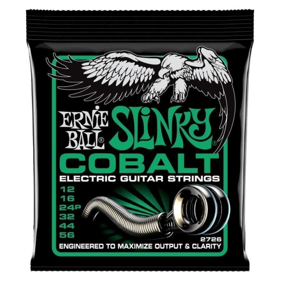 Ernie Ball 2726 Cobalt Slinky húrkészlet 12-56