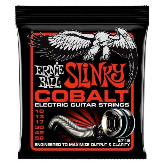 Ernie Ball 2715 Cobalt Top Heavy Slinky húrkészlet 10-52