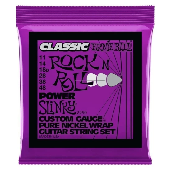 Ernie Ball 2250 Pure Nickel 11-48 húrkészlet