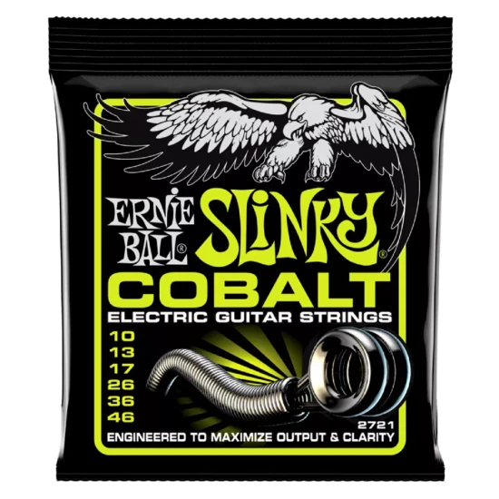 Ernie Ball 2721 Cobalt Regular Slinky húrkészlet 10-46