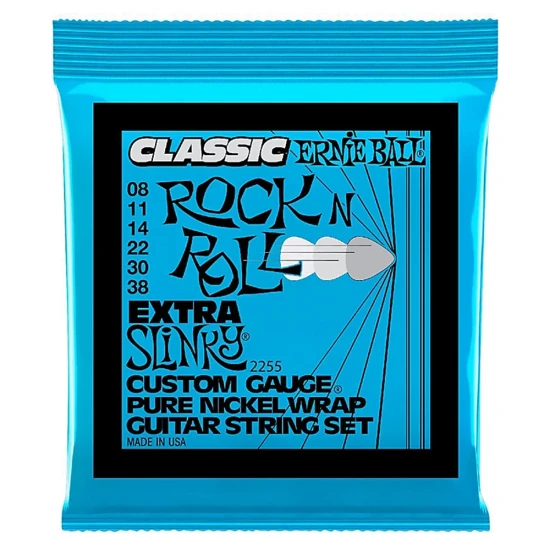 Ernie Ball 2255 Pure Nickel 8-38 húrkészlet