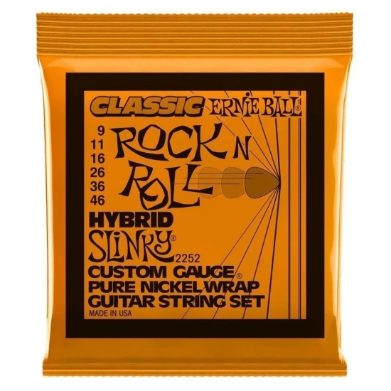 Ernie Ball 2252 Pure Nickel 9-46 húrkészlet