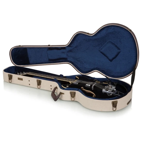 Gator GW-JM 335 Journeyman Semi-Hollow félüreges testű gitár kemény tok