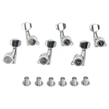 Gotoh SG381-07 MG-T 3L+3R Chrome satus gitár hangolókulcs készlet