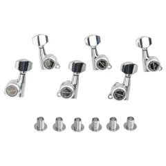 Gotoh SG381-07 MG-T 3L+3R Chrome satus gitár hangolókulcs készlet