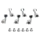 Gotoh SG381-07 MG-T 3L+3R Chrome satus gitár hangolókulcs készlet