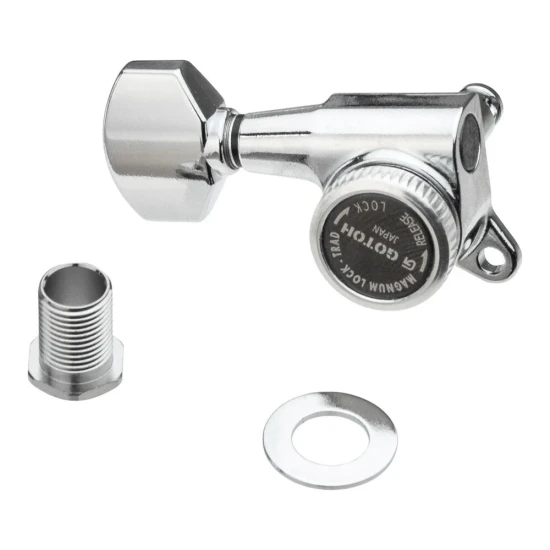 Gotoh SG381-07 MG-T 6R Chrome satus gitár hangolókulcs készlet