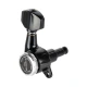 Gotoh SG381-07 MG-T 6L Black satus gitár hangolókulcs készlet