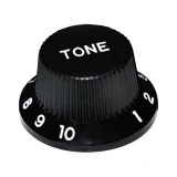 Hosco Stratocaster Inches Tone gomb - fekete