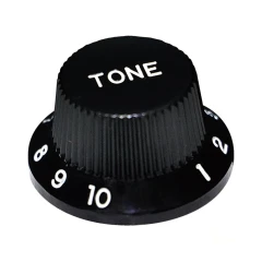 Hosco Stratocaster Inches Tone gomb - fekete