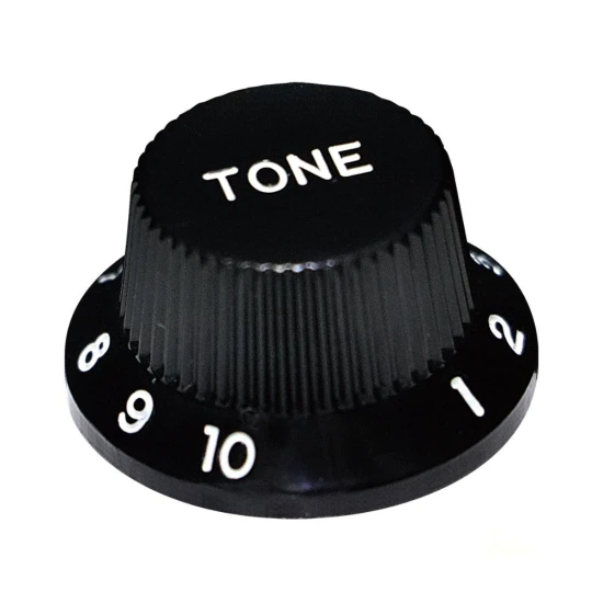 Hosco Stratocaster Inches Tone gomb - fekete