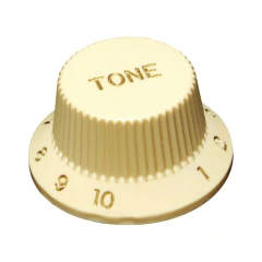 Hosco Stratocaster Inches Tone gomb - krém