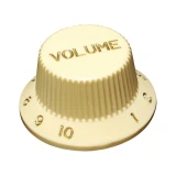 Hosco Stratocaster Inches Volume gomb - krém