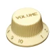 Hosco Stratocaster Inches Volume gomb - krém