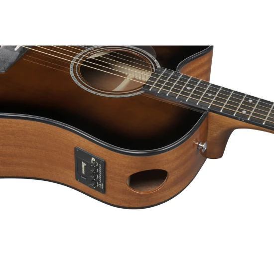 Ibanez AAD51LCE-DVS balkezes elektro-akusztikus gitár