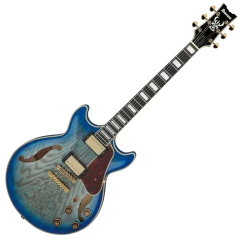 Ibanez AM93QA-JBB hollowbody gitár