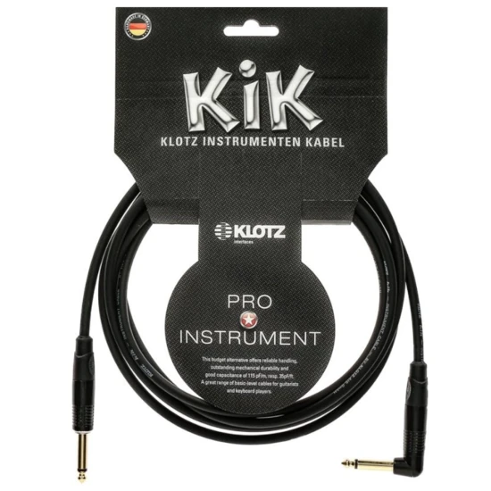 Klotz KIKKG1.5PRSW JACK-PIPA hangszerkábel 1,5 m