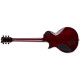 LTD EC-1000 QM See Thru Black Cherry Fluence