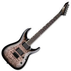 LTD MH-400HT QM See Thru Black Sunburst