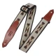 Levys MSSN80-TAN Tribal Rhythms Arrow Textil gitárheveder