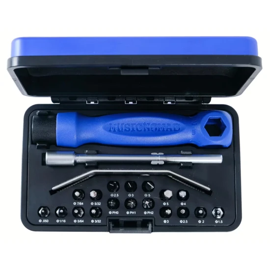 MusicNomad MN229 Premium Guitar Tech Screwdriver and Wrench Set