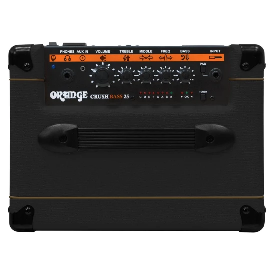 Orange Crush Bass 25 Black basszuskombó