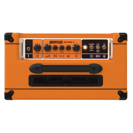 Orange Rocker 15 Black 15W csöves gitárkombó