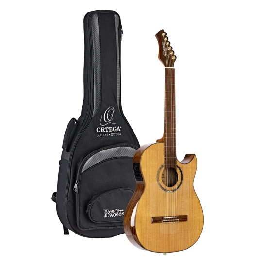 Ortega FLAMETAL-TWO Ben Woods Signature elektro-klasszikus gitár