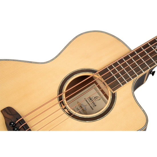 Ortega KTSM2-5 Ken Taylor Signature akusztikus basszusgitár