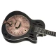 Ortega RRG40CE-DBK Americana Series rezonátor gitár