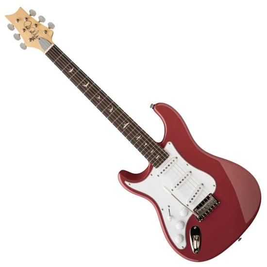 PRS SE Silver Sky Lefty Derby Red