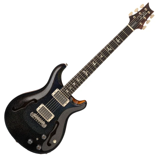 PRS Hollowbody II Black Rainbow Holoflake