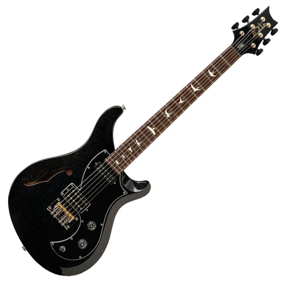 PRS S2 Vela Semi-Hollow Black Rainbow Holoflake