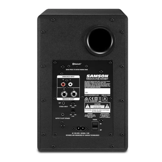 Samson MediaOne MX5BT Studio Monitor