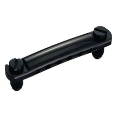 Schaller Stop Tailpiece Black Chrome