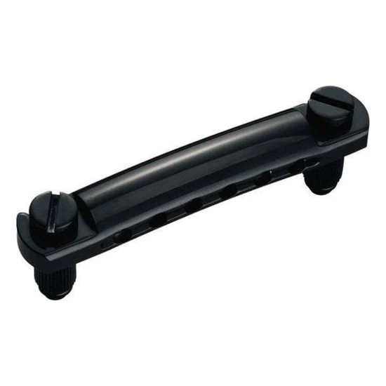 Schaller Stop Tailpiece Black Chrome