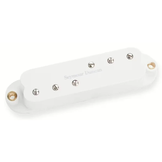 Seymour Duncan SDBR-1b Duckbuckers Strat Bridge - White