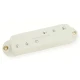 Seymour Duncan SDBR-1b Duckbuckers Strat Bridge - Parchment