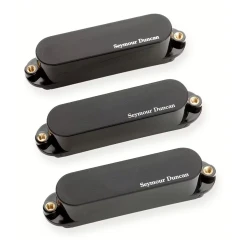 Seymour Duncan AS-1s Blackouts Strat Set - Black