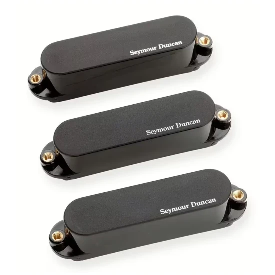 Seymour Duncan AS-1s Blackouts Strat Set - Black