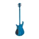 Spector NS Dimension MS 4 Black & Blue Gloss