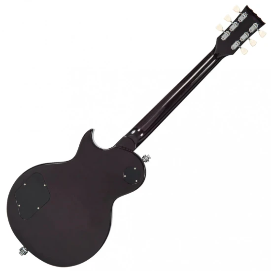 Vintage V100PLB Flamed Purpleburst elektromos gitár
