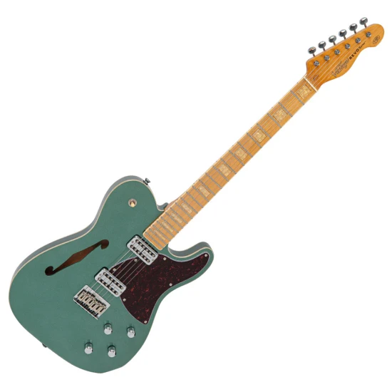 Vintage VRD850GM REVO Midline Green Metallic elektromos gitár