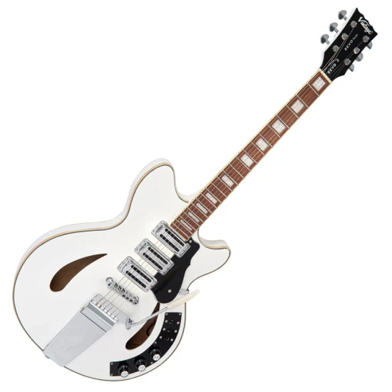 VINTAGE VRS550AW REVO White elektromos gitár